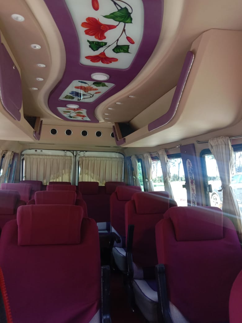 16 Seater Tempo Traveller on rent